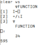 APL function